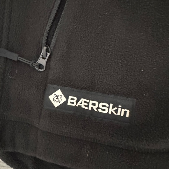Baerskin Tactical Hoodie XL Black Full Zip Jacket Fleece Sweatshirt - Picture 2 of 4